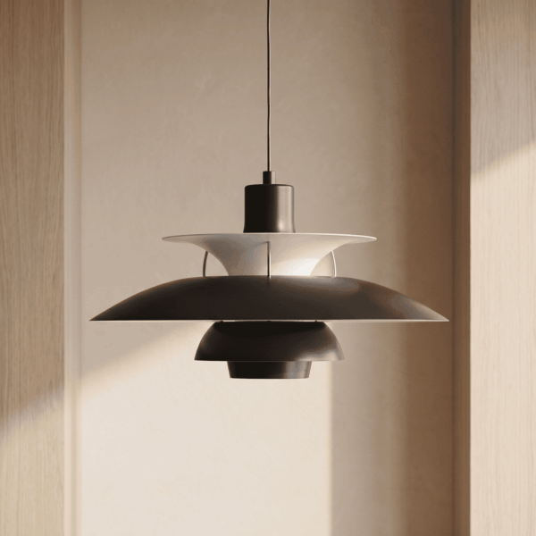 Hochwertige Vintage-Hängeleuchte im dänischen Design