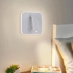 Flache Wandleuchte mit Schalter — Hauptansicht