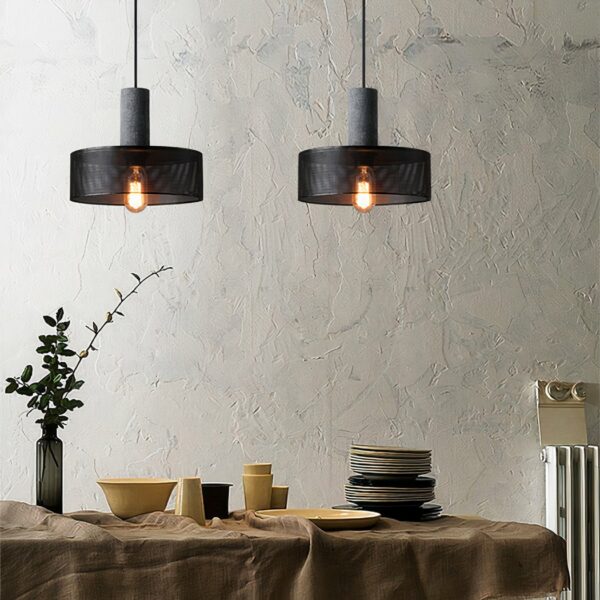 3-flammige Hängeleuchte Im Steampunk-Stil - Metall, Rohr-Design, E27, Für Decke, Rostrot