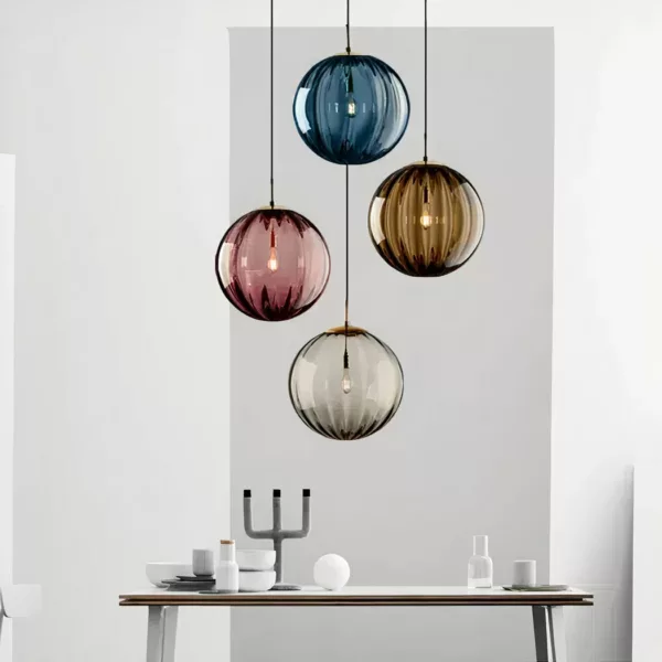 Hängende LED Kugel Pendelleuchte nordisch-modernes Design