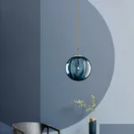 Hängende LED Kugel Pendelleuchte nordisch-modernes Design — Rückseite