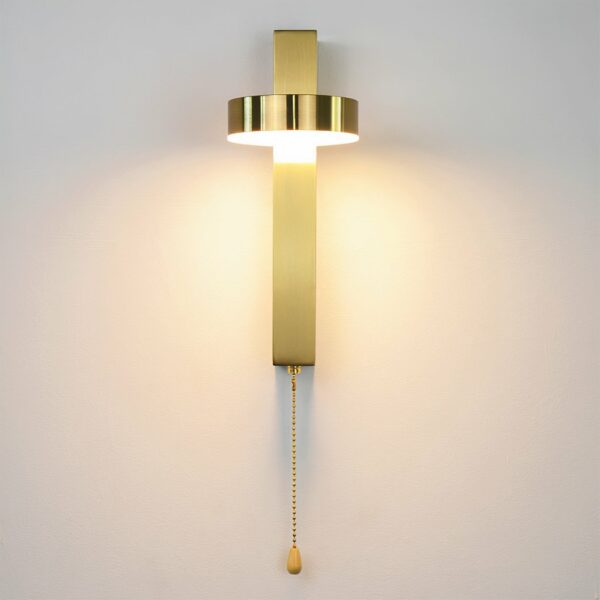 Moderne Wandleuchte mit Schalter