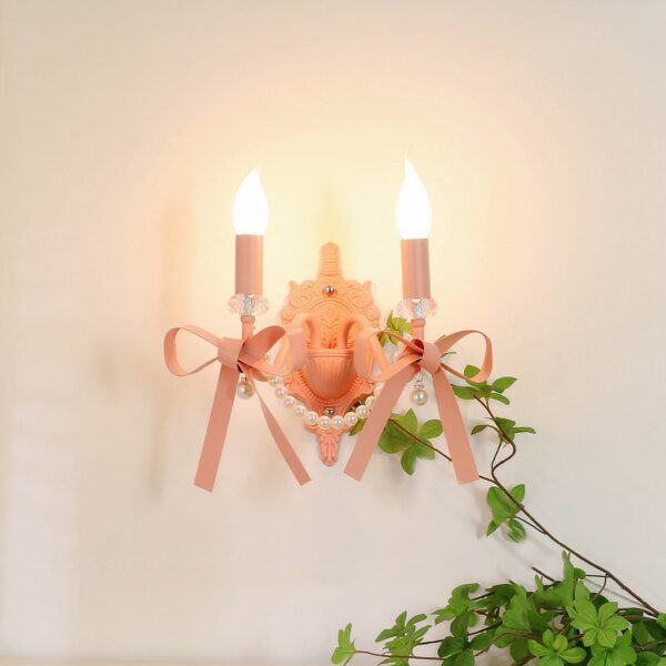 Rosa Prinzessin LED-Wandleuchte