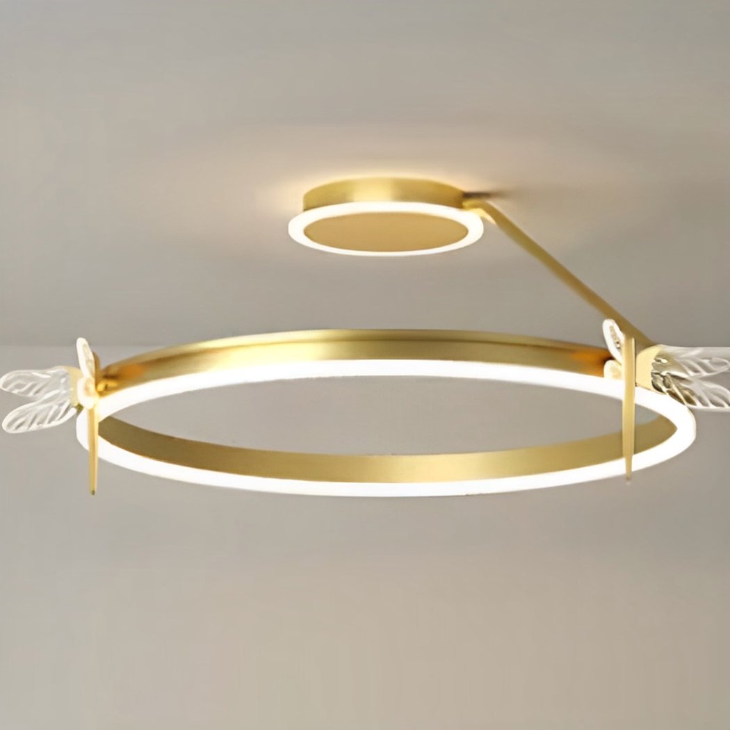 Led Runde Lampe Runde Libelle LED-Deckenlampe mit modernem Design • Leuchten Lokal