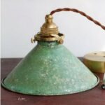 Vintage-Hängeleuchte aus Eisen im Industriestil — Hauptansicht
