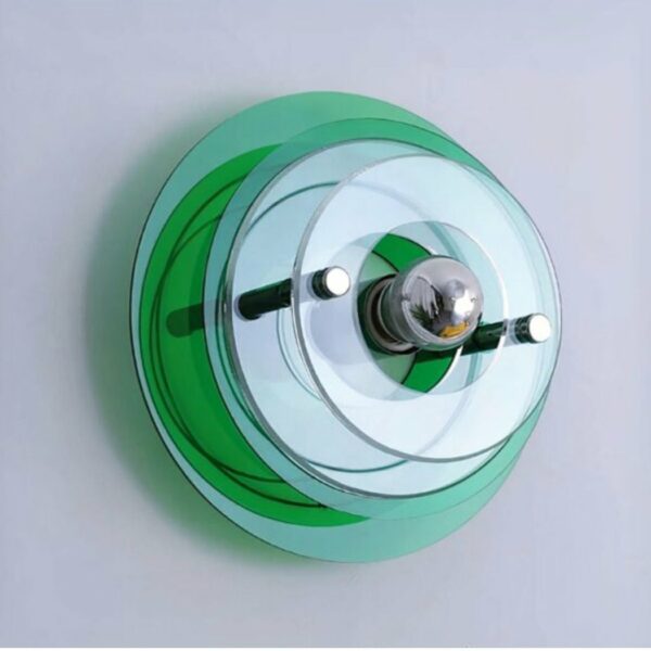 Wandleuchte aus Acryl im Bauhouse-Design