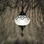 Kronleuchter im marokkanischen Stil aus Eisen — Verarbeitungsdetail