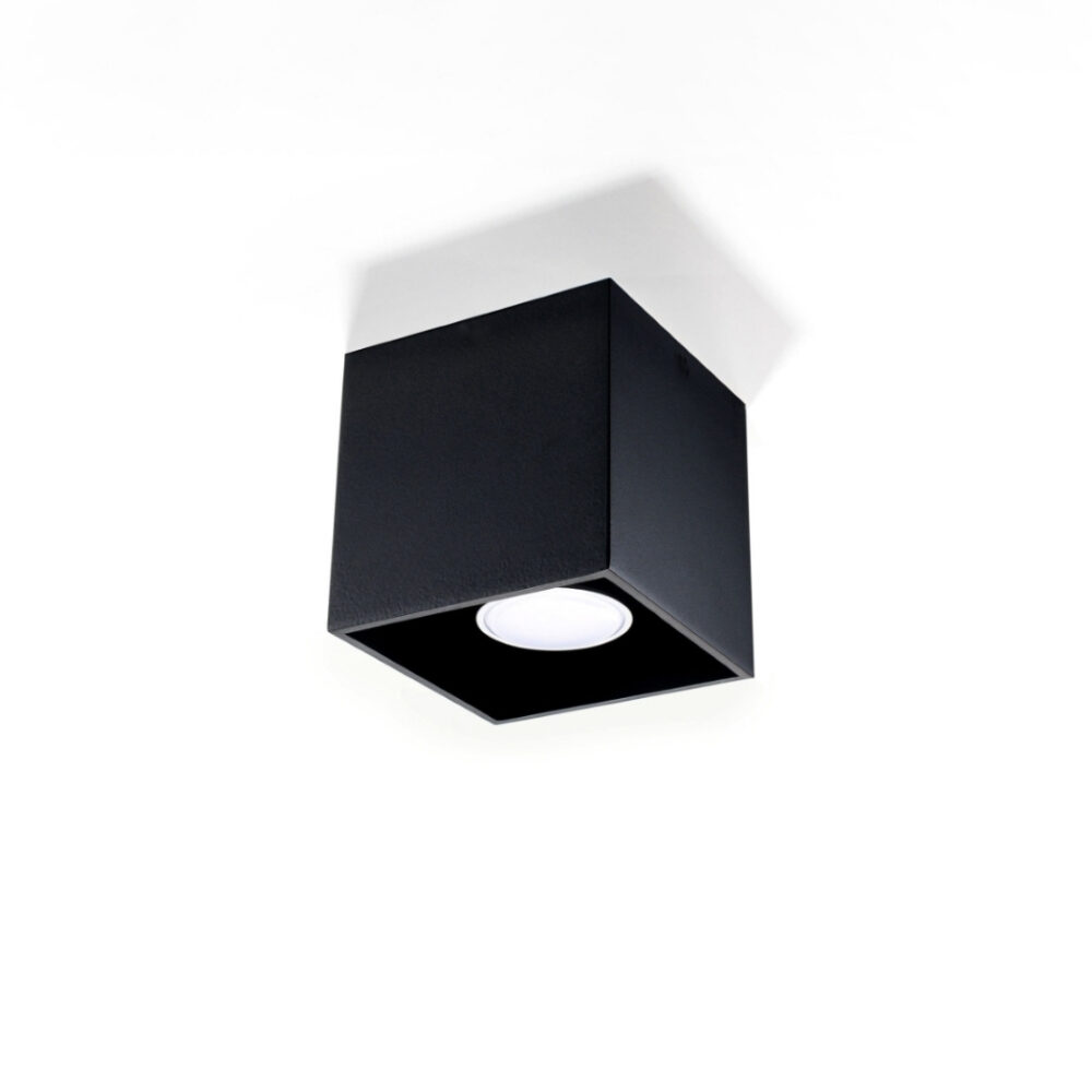 Quadratische Deckenleuchte im Kleinformat