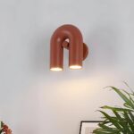 Design-Wandleuchte mit Doppelstrahl