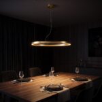 LED-Ring-Kronleuchter, 78 cm