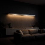LED-Leisten-Wandleuchte, 200 cm