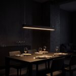 LED-Leisten-Pendelleuchte, 90 cm