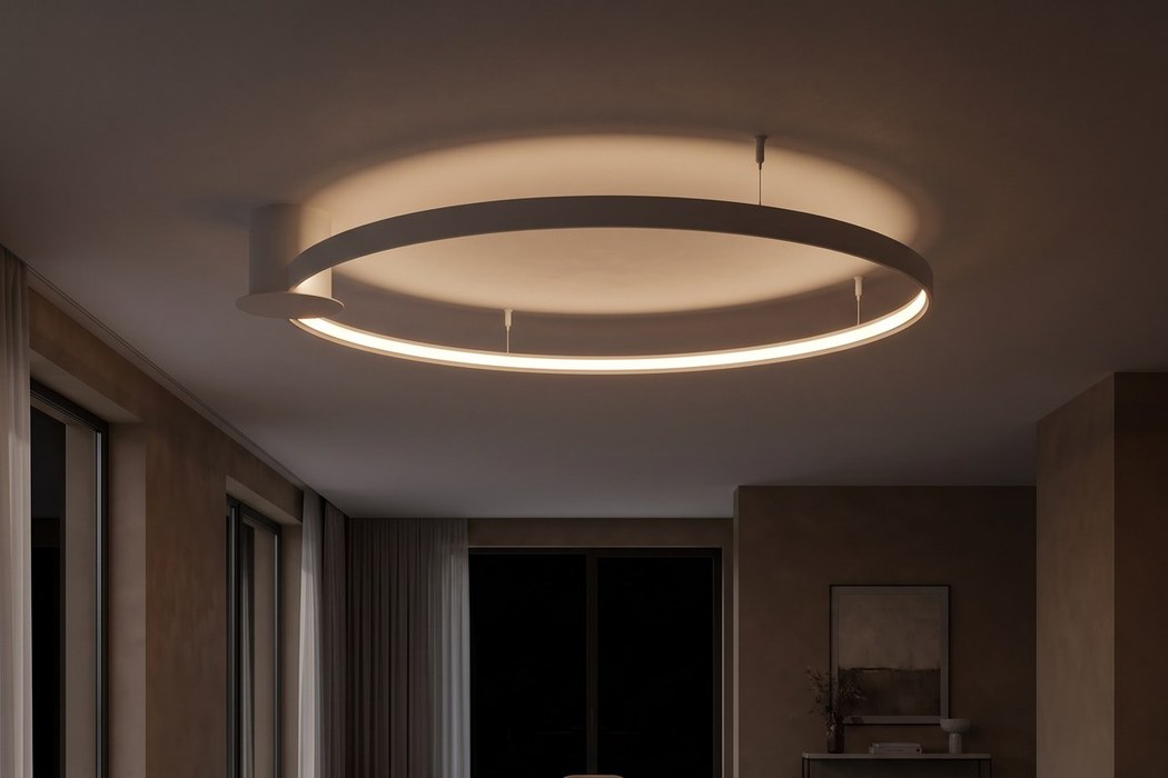 Deckenleuchte LED-Ring, 110 cm