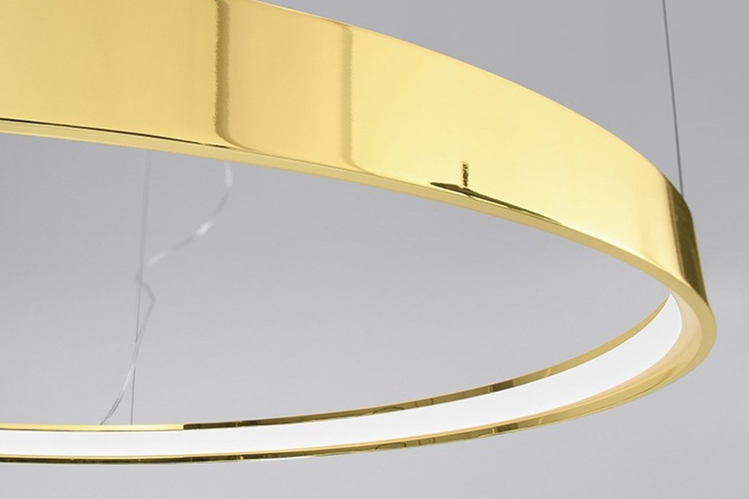 LED-Ring-Kronleuchter, 78 cm