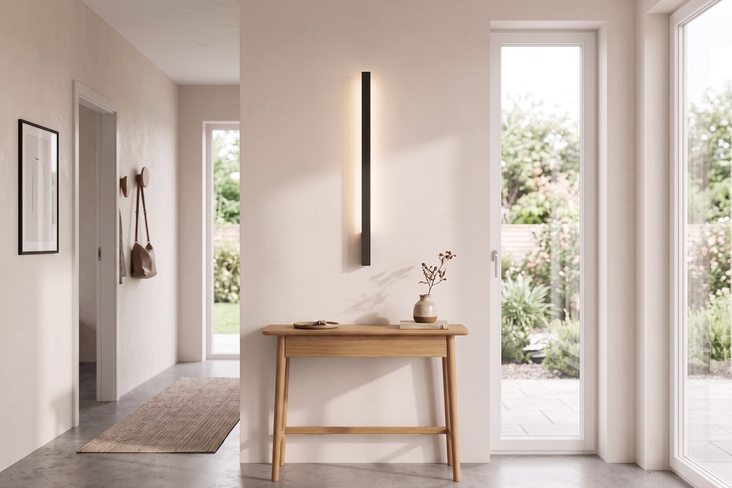 LED-Lamellen-Wandleuchte, 90 cm