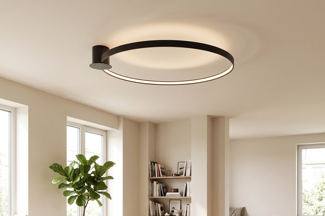 Deckenleuchte LED-Ring, 110 cm