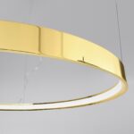 LED-Ring-Kronleuchter, 78 cm