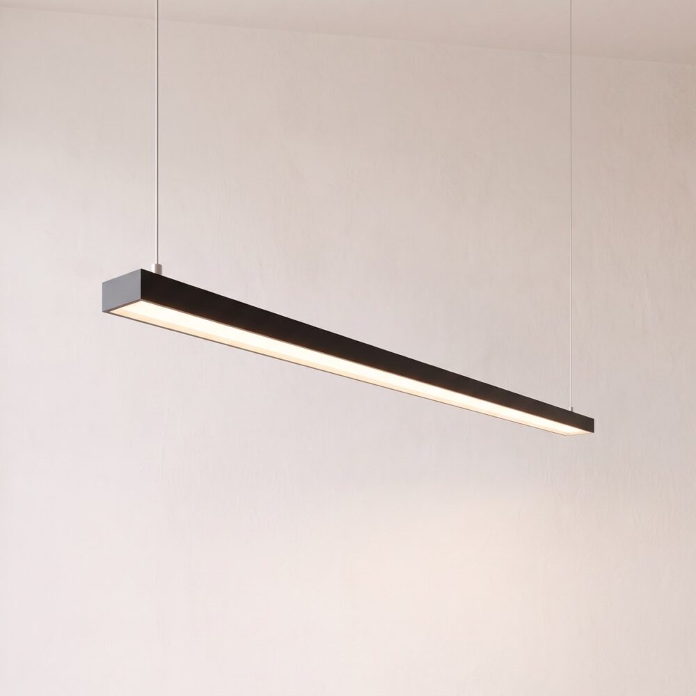 LED-Leisten-Pendelleuchte, 90 cm