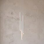 Pendelleuchte Traube 3 schlanke Lichtstäbe