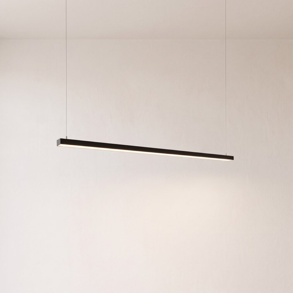 LED-Leisten-Pendelleuchte, 90 cm