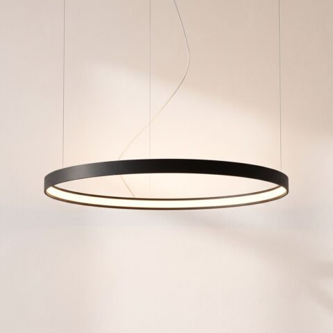 LED-Ring-Kronleuchter, 78 cm