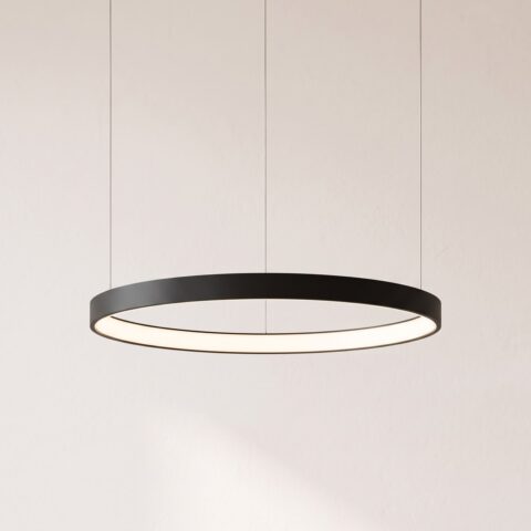LED-Ring-Kronleuchter, 55 cm