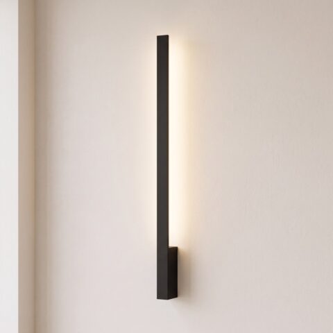 LED-Lamellen-Wandleuchte, 70 cm