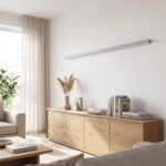 LED-Leisten-Wandleuchte, 200 cm