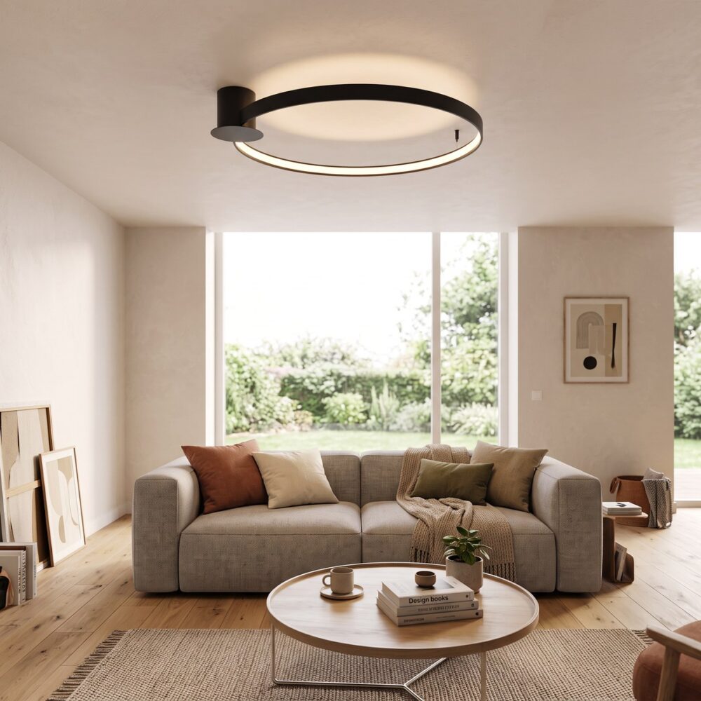 Deckenleuchte LED-Ring, 78 cm